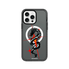 iPhone 16 Pro Dragonflare Magsafe Procase Şeffaf Telefon Kılıfı Antrasit - SUMTHINCS