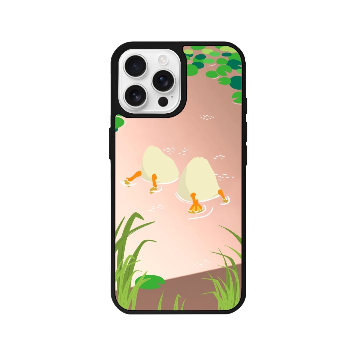 iPhone 16 Pro Ducks Mirror Aynalı Telefon Kılıfı - SUMTHINCS