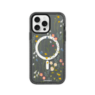 iPhone 16 Pro Eternal Garden Magsafe Procase Şeffaf Telefon Kılıfı Antrasit - SUMTHINCS