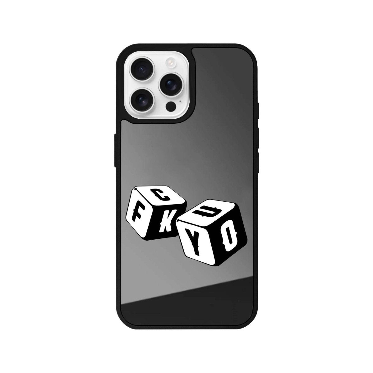 iPhone 16 Pro Fck You Mirror Aynalı Telefon Kılıfı - SUMTHINCS
