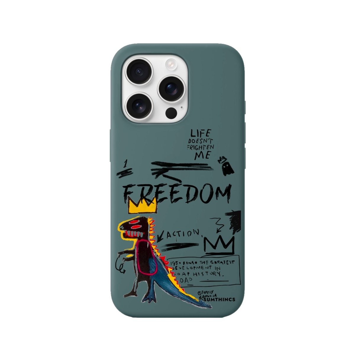 iPhone 16 Pro Freedom Premium Telefon Kılıfı Kaktüs Yeşili - SUMTHINCS