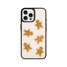 iPhone 16 Pro Gingerbread Man Leather Vegan Deri Telefon Kılıfı - SUMTHINCS
