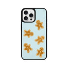 iPhone 16 Pro Gingerbread Man Leather Vegan Deri Telefon Kılıfı - SUMTHINCS