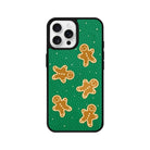 iPhone 16 Pro Gingerbread Man Leather Vegan Deri Telefon Kılıfı - SUMTHINCS
