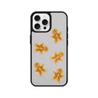 iPhone 16 Pro Gingerbread Man Leather Vegan Deri Telefon Kılıfı - SUMTHINCS
