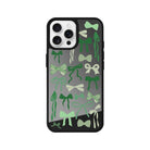 iPhone 16 Pro Green Garland Mirror Aynalı Telefon Kılıfı - SUMTHINCS