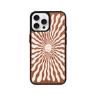 iPhone 16 Pro Happy Little Sun Leather Vegan Deri Telefon Kılıfı - SUMTHINCS