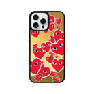 iPhone 16 Pro Hearts Mirror Aynalı Telefon Kılıfı - SUMTHINCS