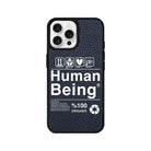 iPhone 16 Pro Human Being Leather Vegan Deri Telefon Kılıfı - SUMTHINCS