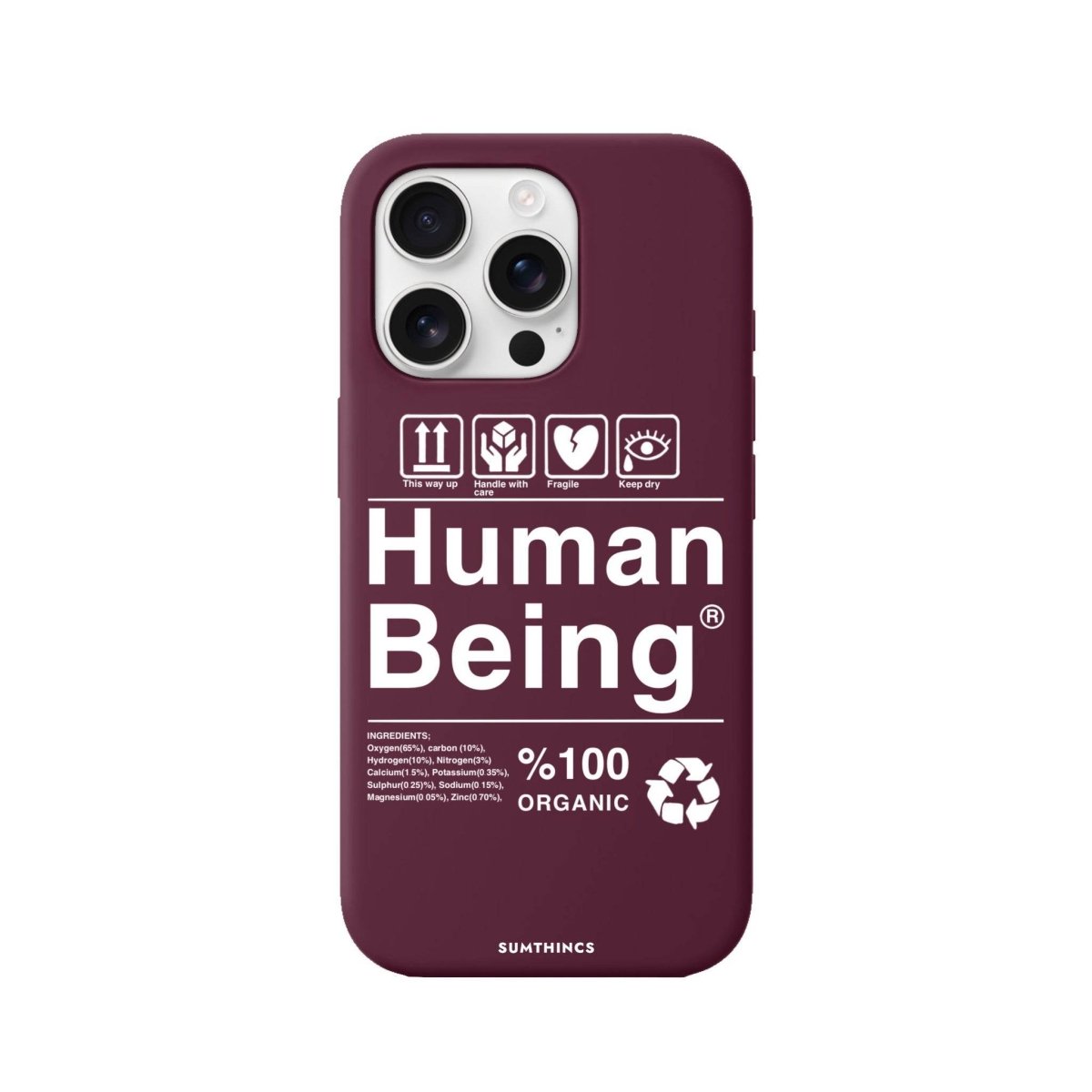 iPhone 16 Pro Human Being Premium Telefon Kılıfı - SUMTHINCS
