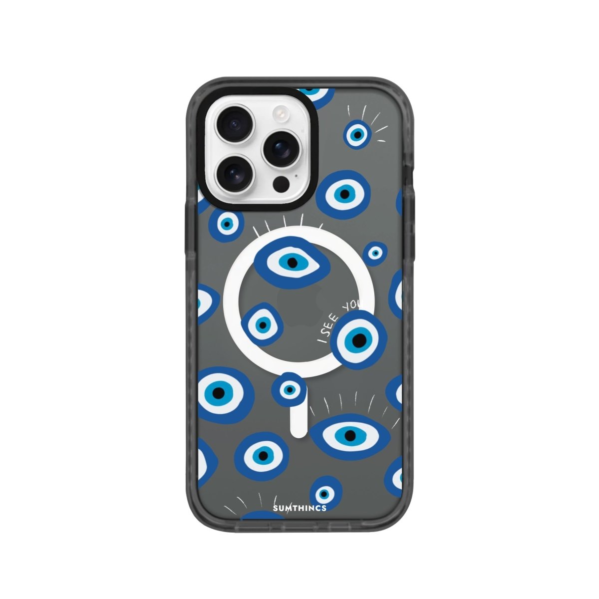 iPhone 16 Pro I See You Magsafe Procase Şeffaf Telefon Kılıfı - SUMTHINCS