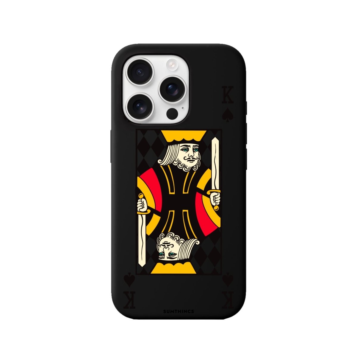 iPhone 16 Pro King Premium Telefon Kılıfı Siyah - SUMTHINCS
