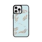 iPhone 16 Pro Koi Fish Leather Vegan Deri Telefon Kılıfı - SUMTHINCS