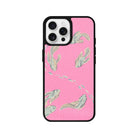 iPhone 16 Pro Koi Fish Leather Vegan Deri Telefon Kılıfı - SUMTHINCS