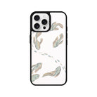 iPhone 16 Pro Koi Fish Leather Vegan Deri Telefon Kılıfı - SUMTHINCS