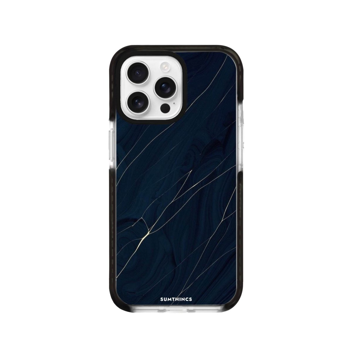 iPhone 16 Pro Leaf Procase Şeffaf Telefon Kılıfı Siyah Şeffaf - SUMTHINCS