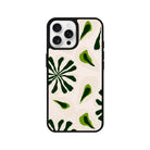iPhone 16 Pro Leafs Leather Vegan Deri Telefon Kılıfı - SUMTHINCS