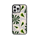 iPhone 16 Pro Leafs Leather Vegan Deri Telefon Kılıfı - SUMTHINCS