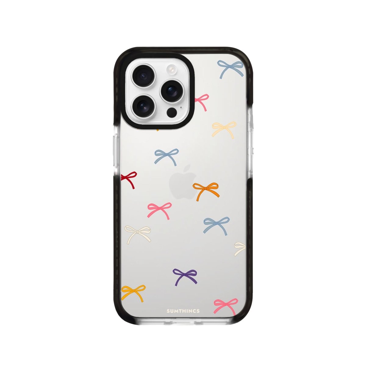 iPhone 16 Pro Little Bows Procase Şeffaf Telefon Kılıfı - SUMTHINCS