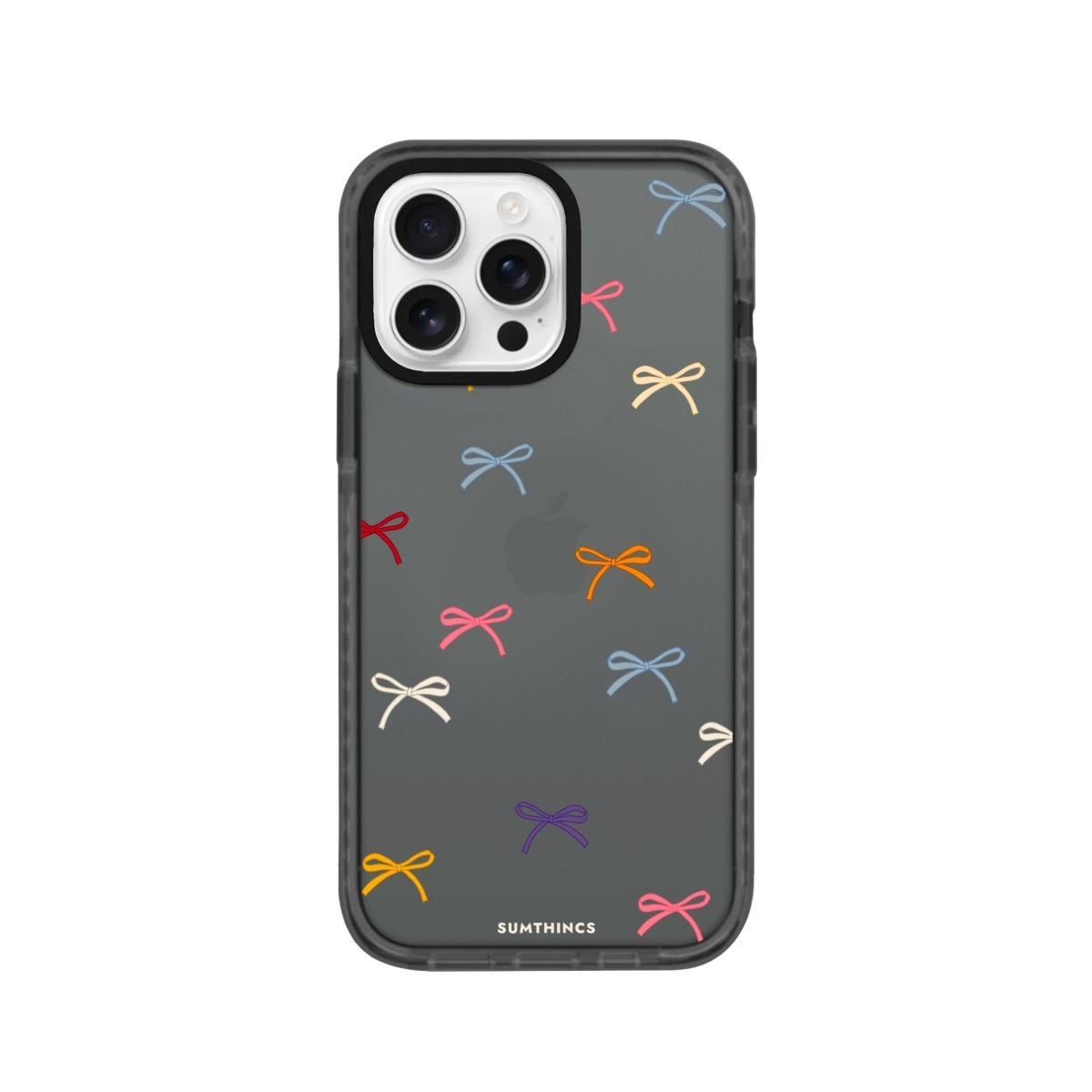 iPhone 16 Pro Little Bows Procase Şeffaf Telefon Kılıfı - SUMTHINCS