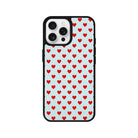 iPhone 16 Pro Little Hearts Leather Vegan Deri Telefon Kılıfı - SUMTHINCS