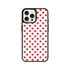 iPhone 16 Pro Little Hearts Leather Vegan Deri Telefon Kılıfı - SUMTHINCS