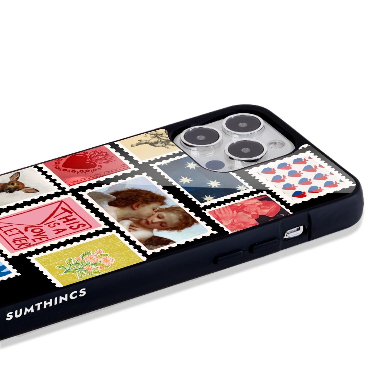 iPhone 16 Pro Love Letter Glossy Cam Telefon Kılıfı - SUMTHINCS