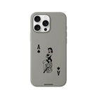 iPhone 16 Pro Max Ace Queen Premium Telefon Kılıfı Gri - SUMTHINCS