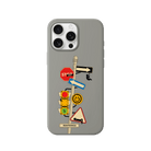 iPhone 16 Pro Max Crossroad Premium Telefon Kılıfı Gri - SUMTHINCS