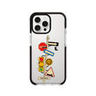 iPhone 16 Pro Max Crossroad Procase Şeffaf Telefon Kılıfı Siyah Şeffaf - SUMTHINCS