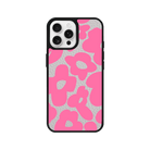 iPhone 16 Pro Max Daisy Pop Leather Deri Telefon Kılıfı Gri - SUMTHINCS