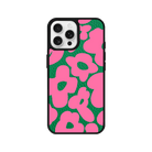 iPhone 16 Pro Max Daisy Pop Leather Deri Telefon Kılıfı Yeşil - SUMTHINCS