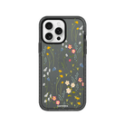 iPhone 16 Pro Max Eternal Garden Procase Şeffaf Telefon Kılıfı Antrasit - SUMTHINCS