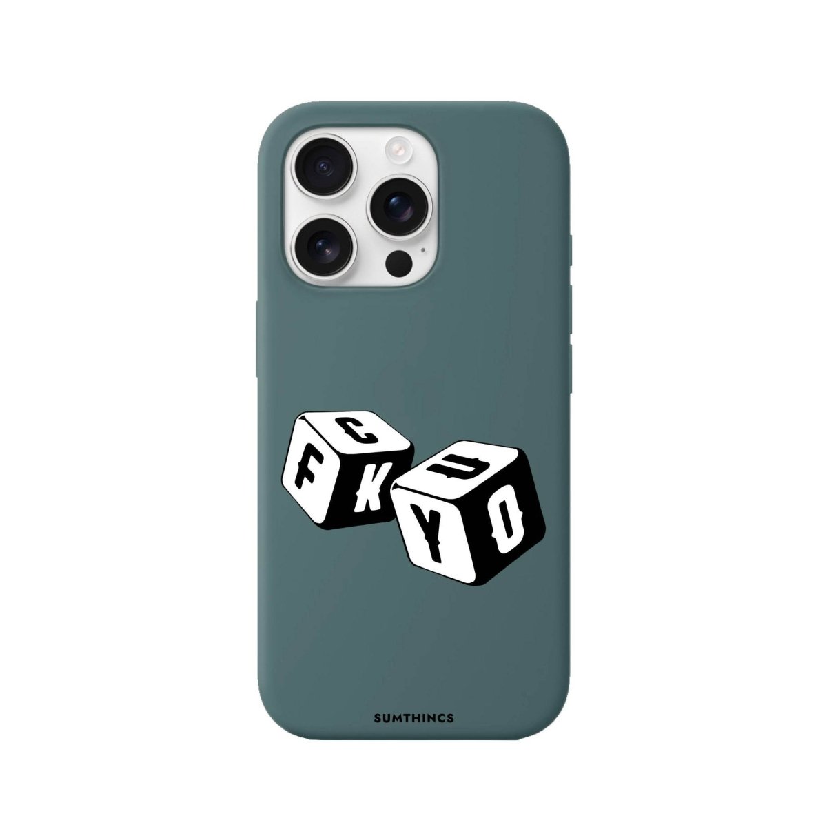 iPhone 16 Pro Max Fck You Premium Telefon Kılıfı - SUMTHINCS