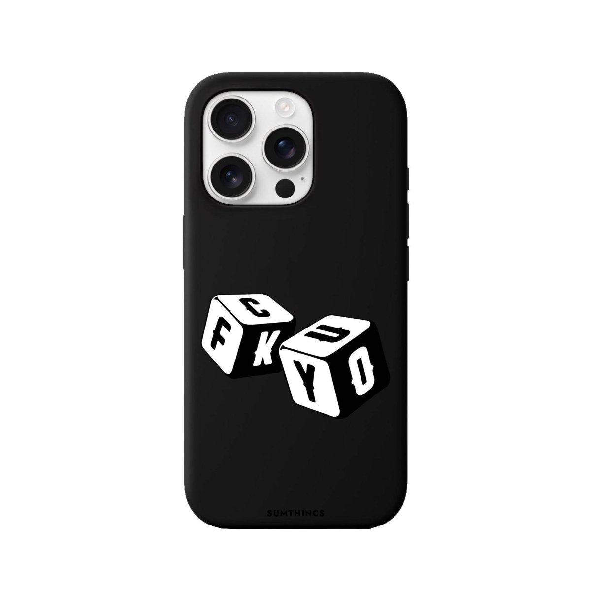iPhone 16 Pro Max Fck You Premium Telefon Kılıfı - SUMTHINCS