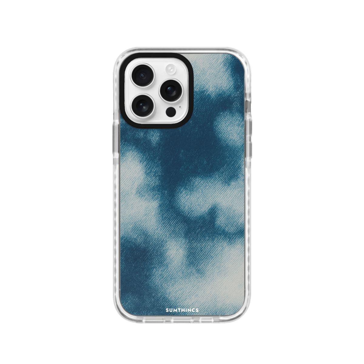 iPhone 16 Pro Max Indigo Procase Şeffaf Telefon Kılıfı Beyaz Şeffaf - SUMTHINCS