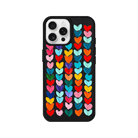 iPhone 16 Pro Max Lovestorm Leather Vegan Deri Telefon Kılıfı Siyah - SUMTHINCS