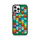 iPhone 16 Pro Max Lovestorm Leather Vegan Deri Telefon Kılıfı Yeşil - SUMTHINCS