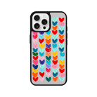 iPhone 16 Pro Max Lovestorm Leather Vegan Deri Telefon Kılıfı Gri - SUMTHINCS