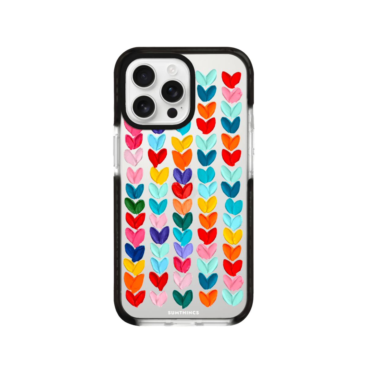 iPhone 16 Pro Max Lovestorm Procase Şeffaf Telefon Kılıfı Siyah Şeffaf - SUMTHINCS