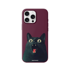 iPhone 16 Pro Max Meoww Premium Telefon Kılıfı Bordo - SUMTHINCS