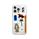 iPhone 16 Pro Max Somewhere Clear Magsafe Şeffaf Telefon Kılıfı - SUMTHINCS