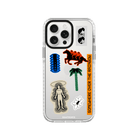 iPhone 16 Pro Max Somewhere Procase Şeffaf Telefon Kılıfı Beyaz Şeffaf - SUMTHINCS