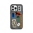 iPhone 16 Pro Max Somewhere Procase Şeffaf Telefon Kılıfı Antrasit - SUMTHINCS