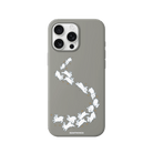 iPhone 16 Pro Max Starry Bunnies Premium Telefon Kılıfı Gri - SUMTHINCS