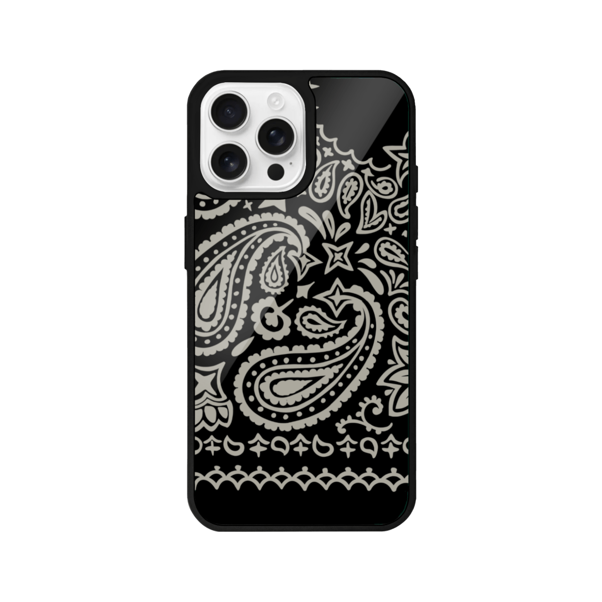 iPhone 16 Pro Max Urban Bandana Glossy Cam Telefon Kılıfı - SUMTHINCS