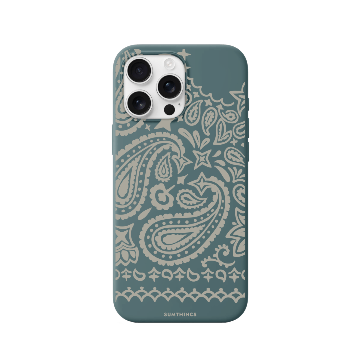 iPhone 16 Pro Max Urban Bandana Premium Telefon Kılıfı Kaktüs Yeşili - SUMTHINCS