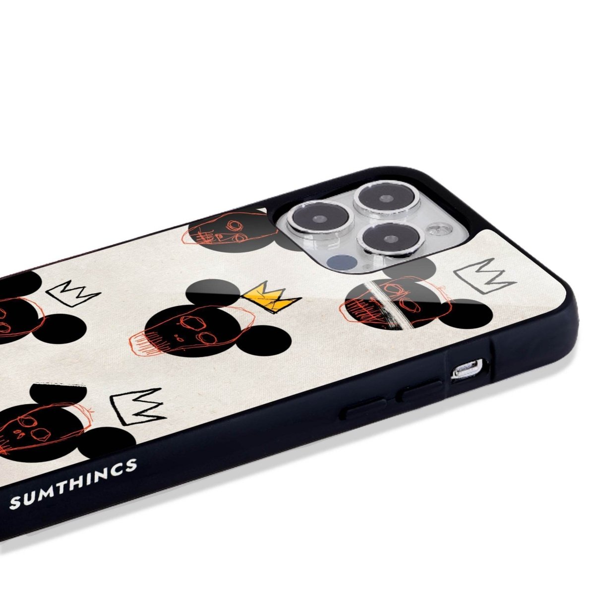 iPhone 16 Pro Mickeys Midnight Glossy Cam Telefon Kılıfı - SUMTHINCS