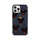 iPhone 16 Pro Mickeys Midnight Leather Vegan Deri Telefon Kılıfı - SUMTHINCS