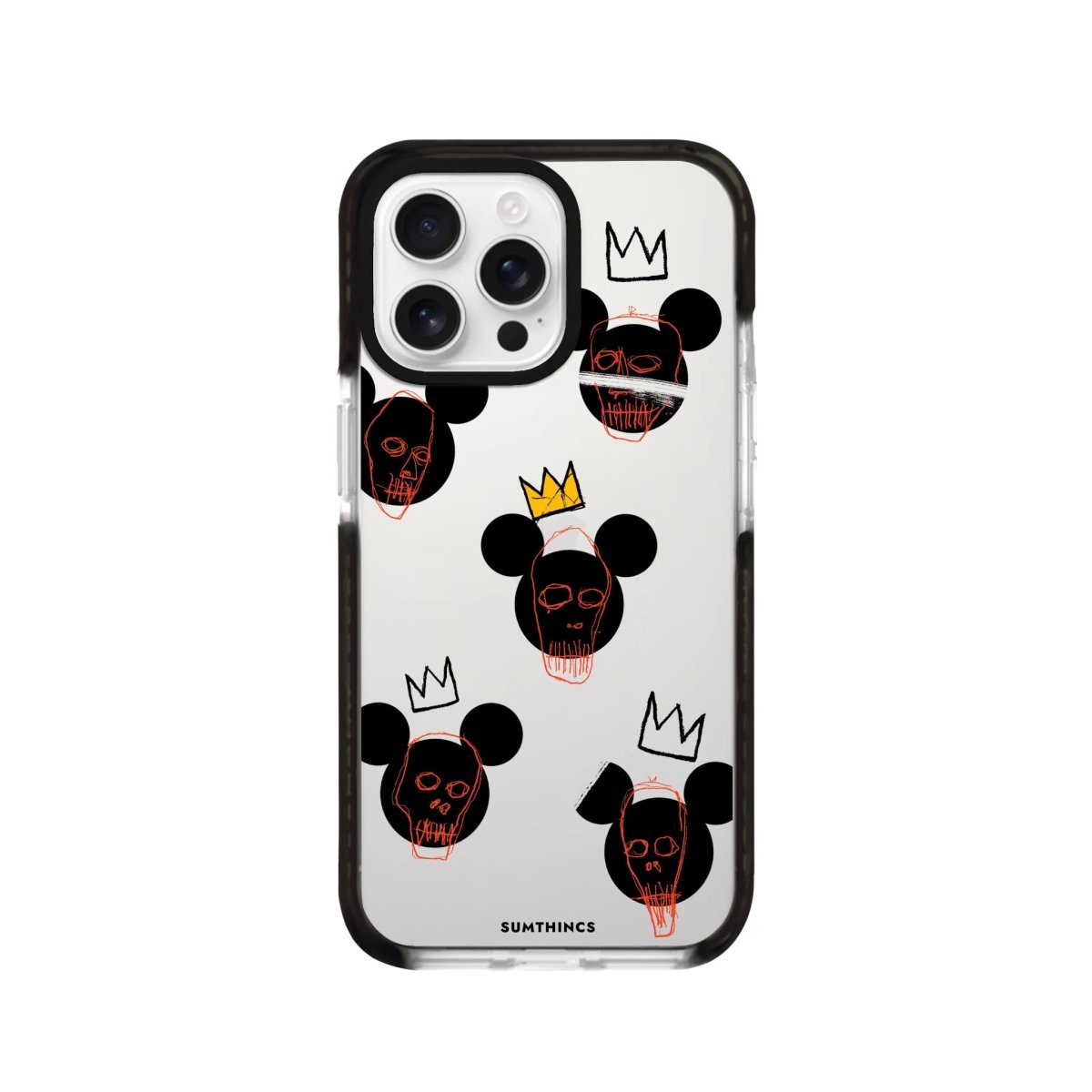 iPhone 16 Pro Mickeys Midnight Procase Şeffaf Telefon Kılıfı - SUMTHINCS